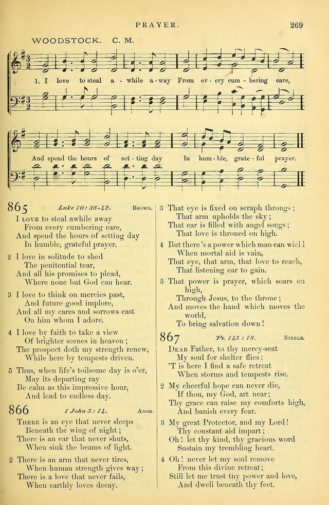 Songs for the Sanctuary: or hymns and tunes for Christian Worship page 270