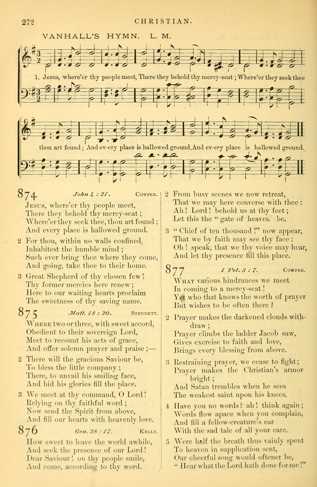 Songs for the Sanctuary: or hymns and tunes for Christian Worship page 273
