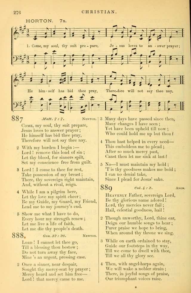Songs for the Sanctuary: or hymns and tunes for Christian Worship page 277