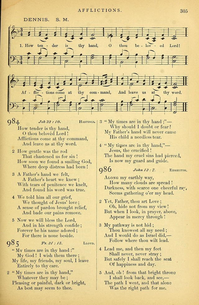 Songs for the Sanctuary: or hymns and tunes for Christian Worship page 306