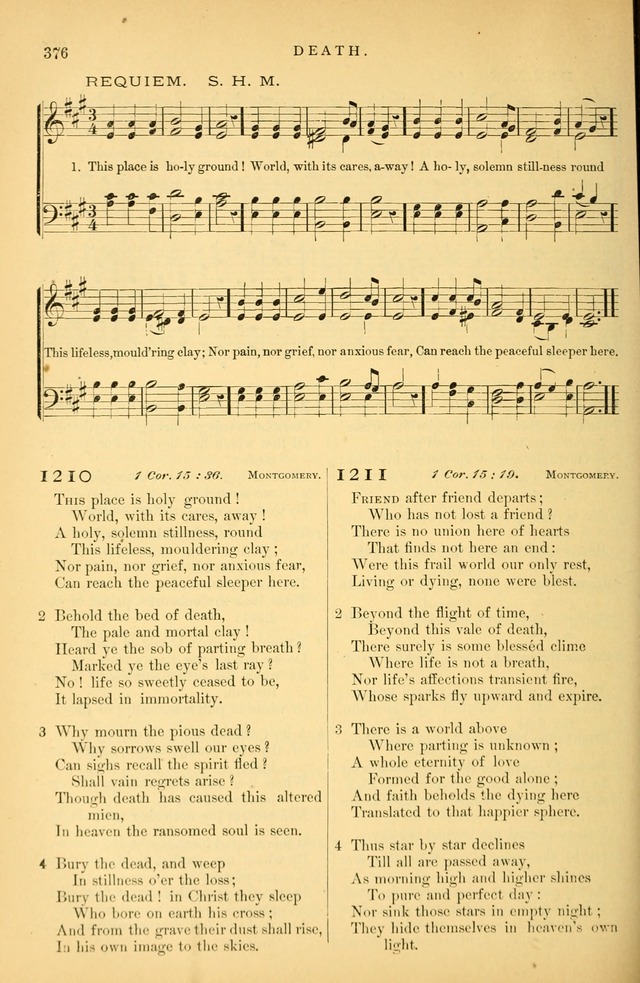 Songs for the Sanctuary: or hymns and tunes for Christian Worship page 377