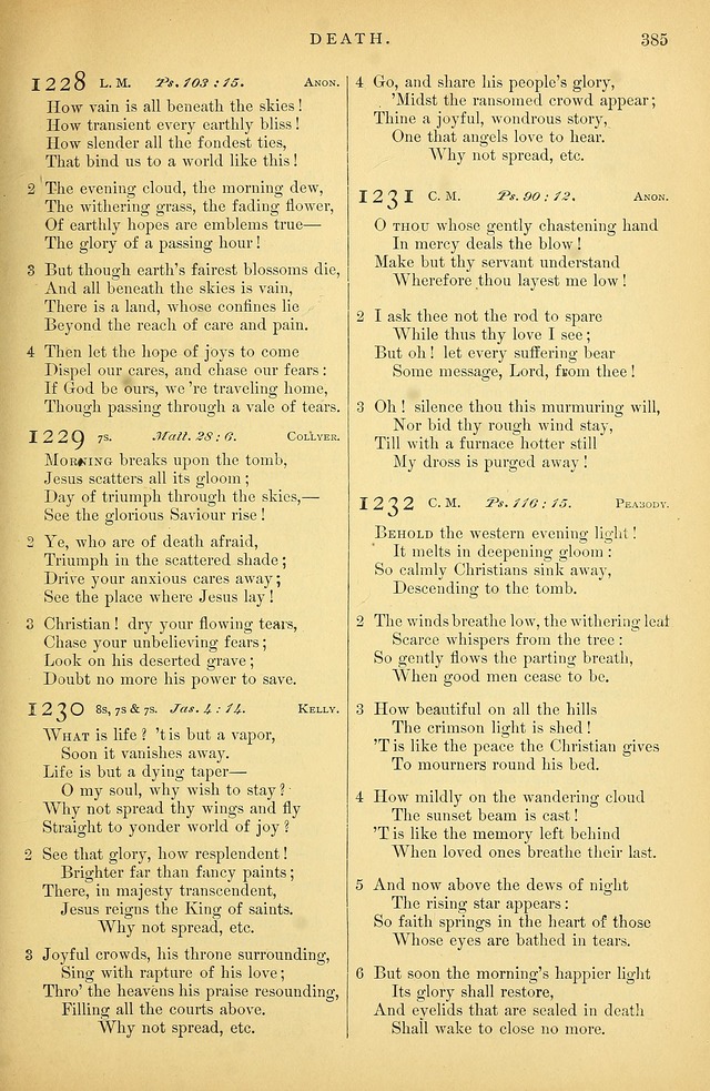 Songs for the Sanctuary: or hymns and tunes for Christian Worship page 386