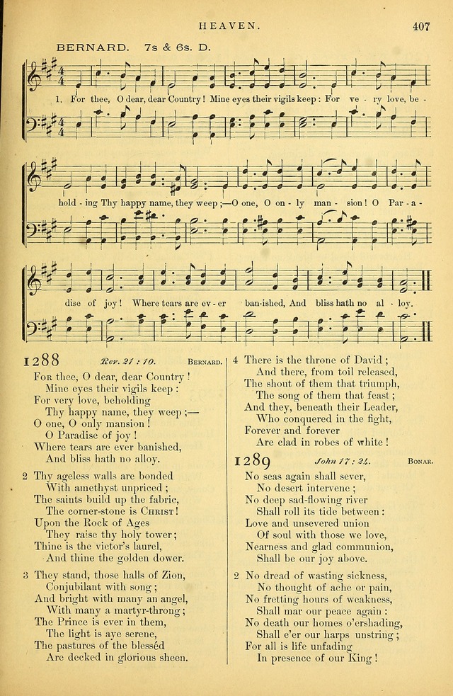 Songs for the Sanctuary: or hymns and tunes for Christian Worship page 408