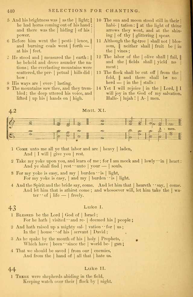 Songs for the Sanctuary: or hymns and tunes for Christian Worship page 441