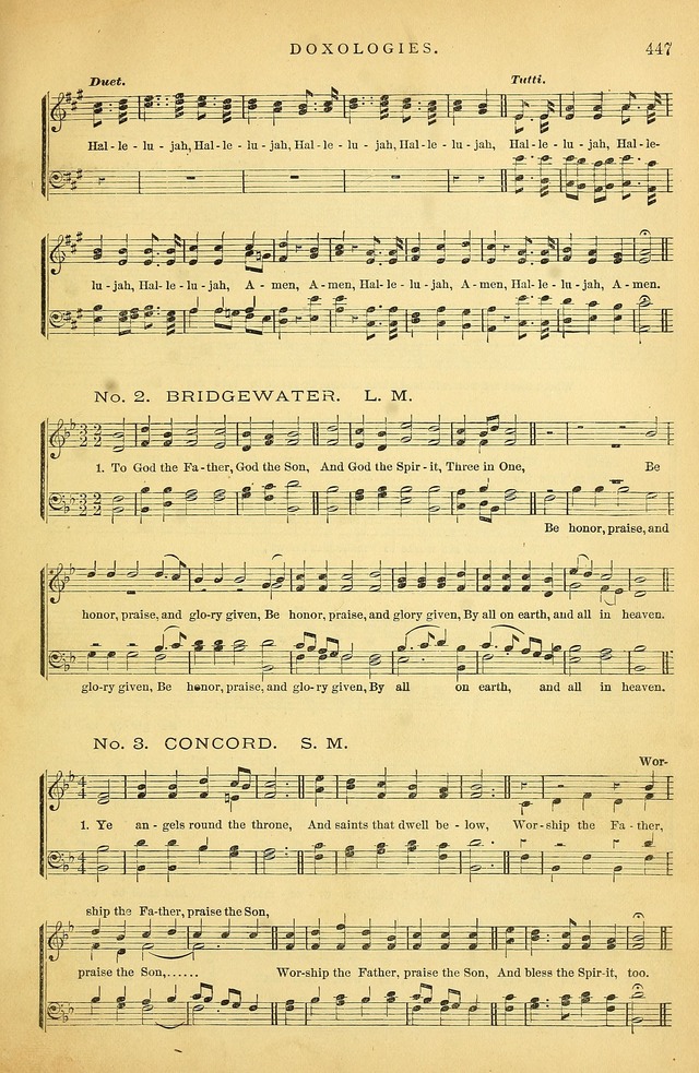 Songs for the Sanctuary: or hymns and tunes for Christian Worship page 448