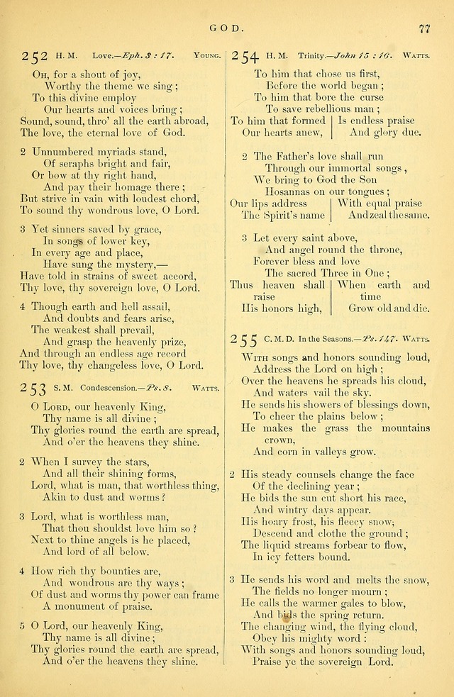 Songs for the Sanctuary: or hymns and tunes for Christian Worship page 78