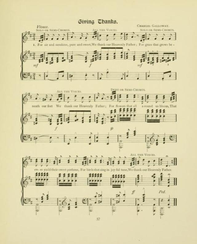 Sunday Songs for Little Children page 57