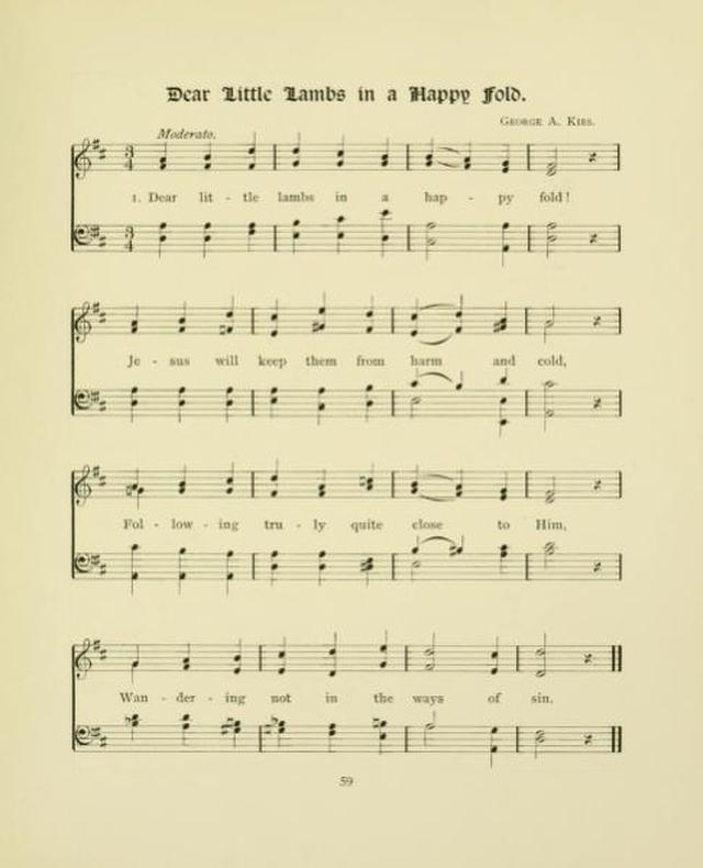 Sunday Songs for Little Children page 59