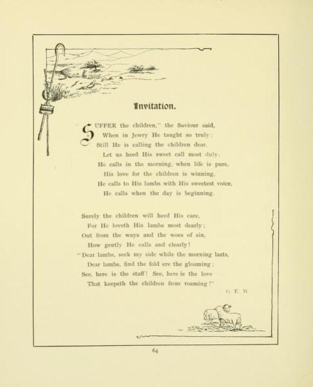 Sunday Songs for Little Children page 64