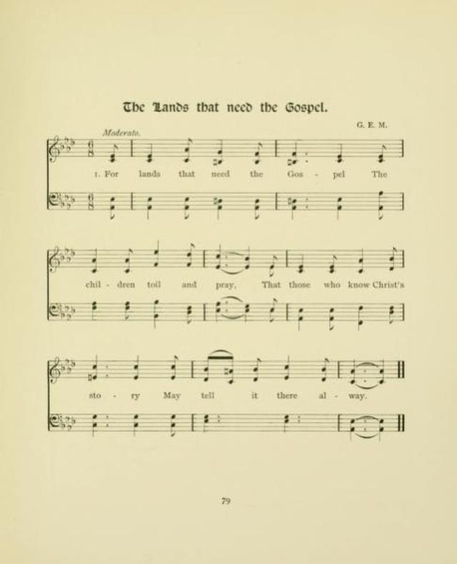 Sunday Songs for Little Children page 79