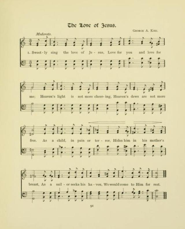 Sunday Songs for Little Children page 91