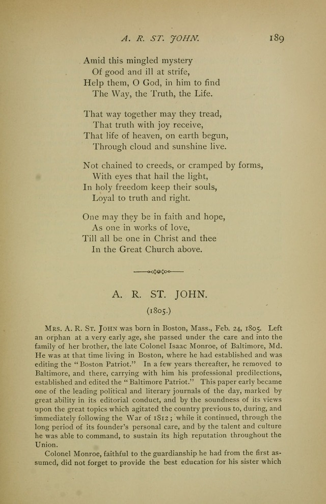 Singers and Songs of the Liberal Faith page 190