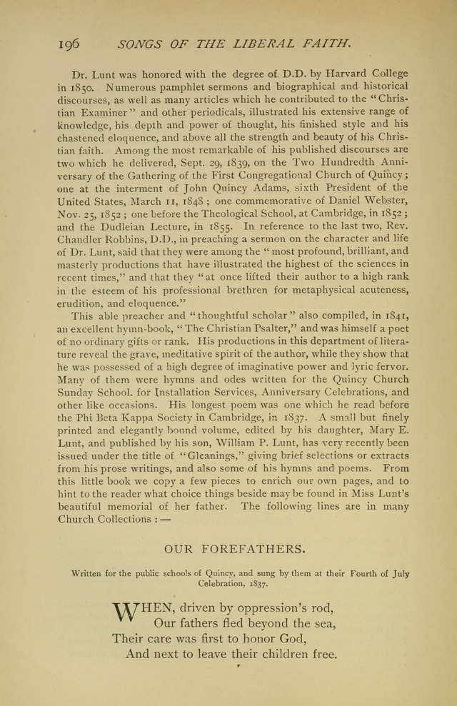 Singers and Songs of the Liberal Faith page 197