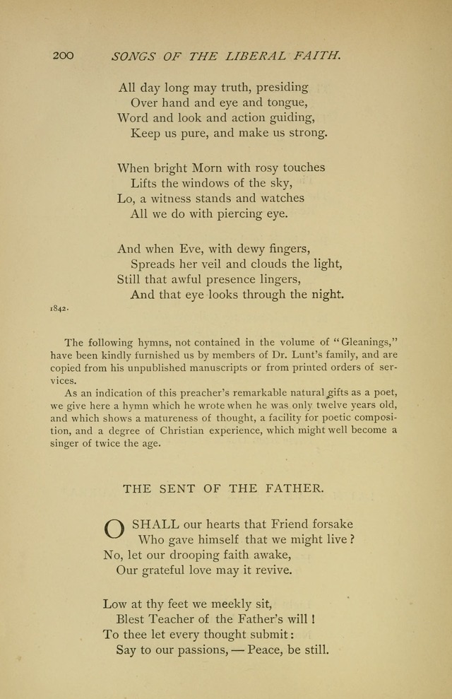 Singers and Songs of the Liberal Faith page 201