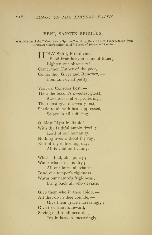 Singers and Songs of the Liberal Faith page 217