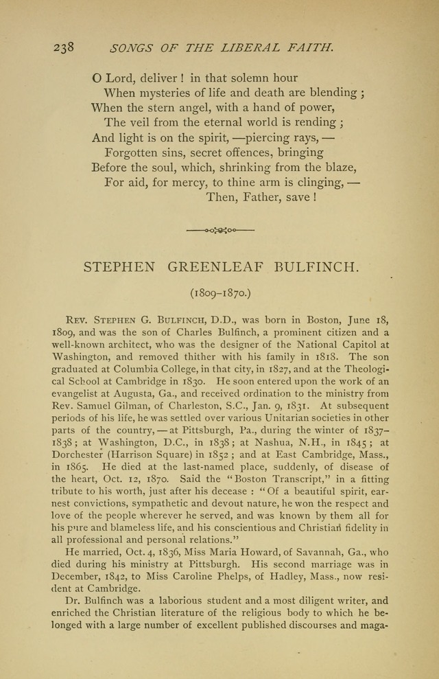 Singers and Songs of the Liberal Faith page 239