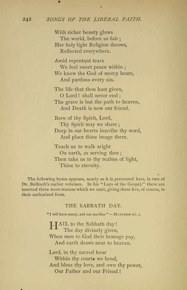 Singers and Songs of the Liberal Faith page 243