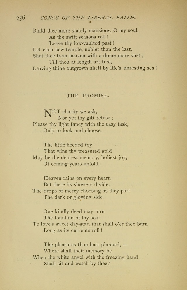 Singers and Songs of the Liberal Faith page 257