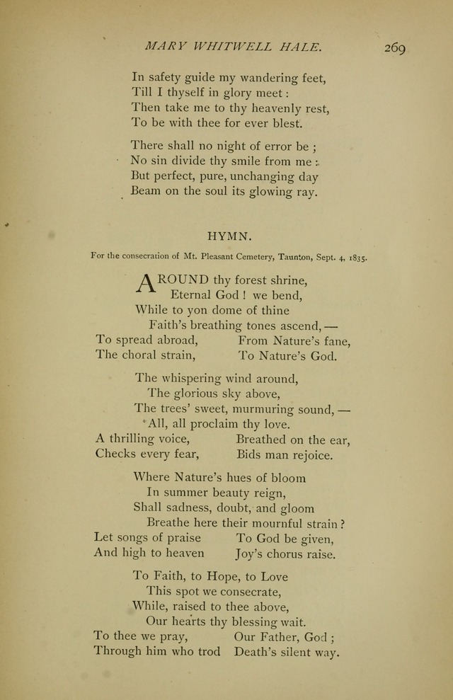 Singers and Songs of the Liberal Faith page 270