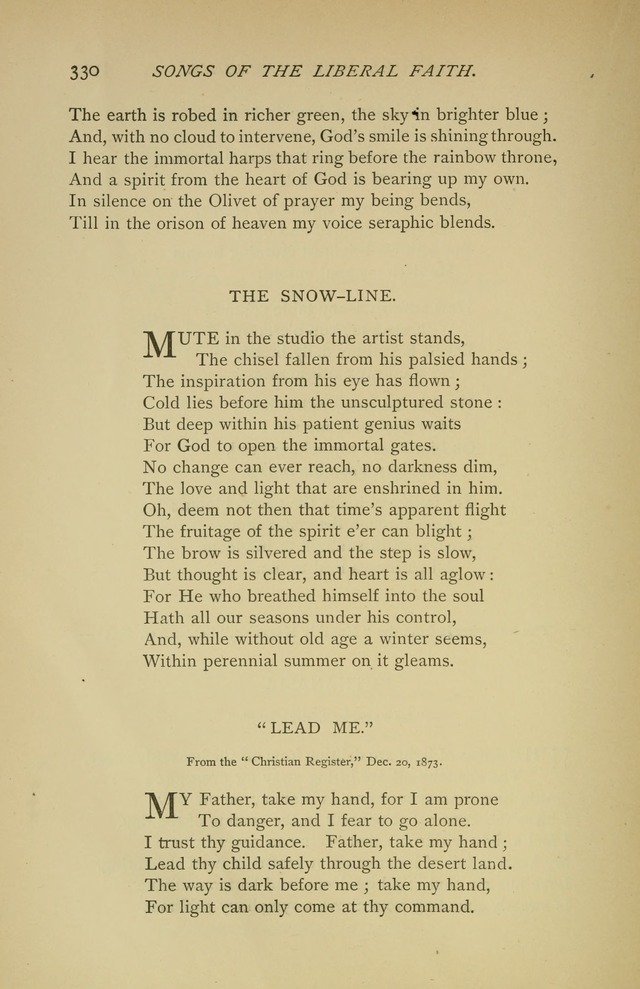 Singers and Songs of the Liberal Faith page 331