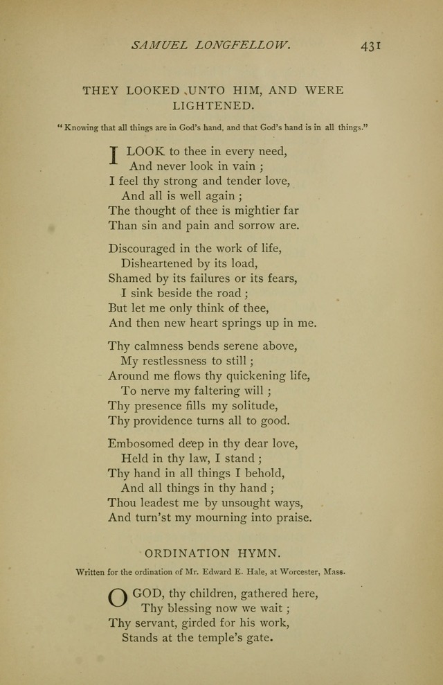 Singers and Songs of the Liberal Faith page 432