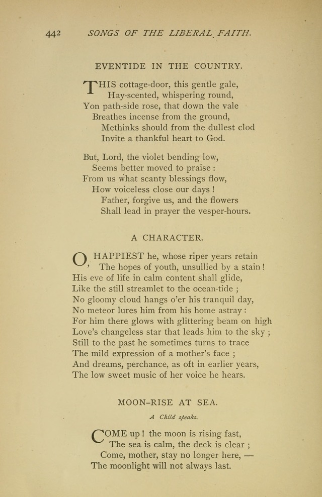 Singers and Songs of the Liberal Faith page 443