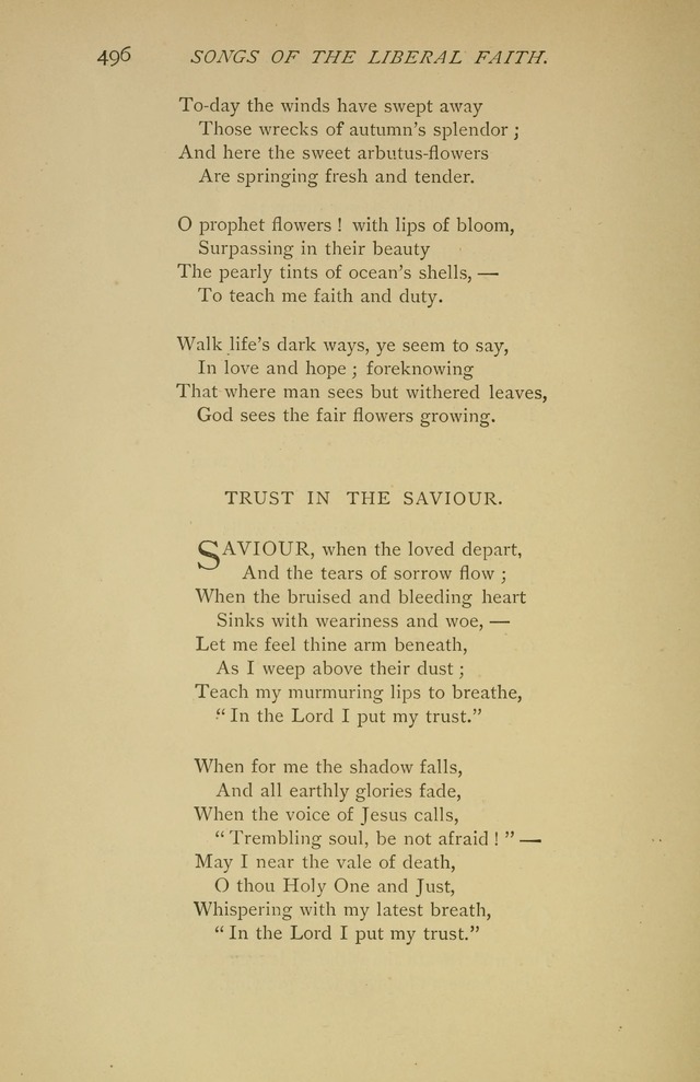 Singers and Songs of the Liberal Faith page 497