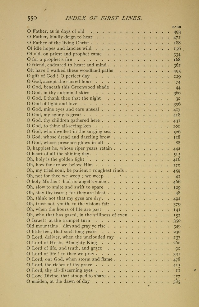 Singers and Songs of the Liberal Faith page 551