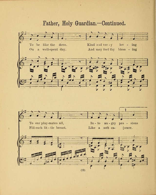 Sacred Songs for Little Singers: a collection adapted to primary classes in Sabbath-schools page 10