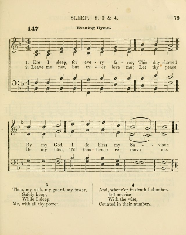 The Sabbath School Melodist: being a selection of hymns with appropriate music; for the use of Sabbath schools, families and social meetings page 79