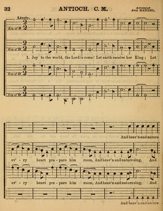 The Sabbath School Minstrel: being a collection of the most popular hymns and tunes, together with a great variety of the best anniversary pieces. The whole forming a complete manual ... page 32