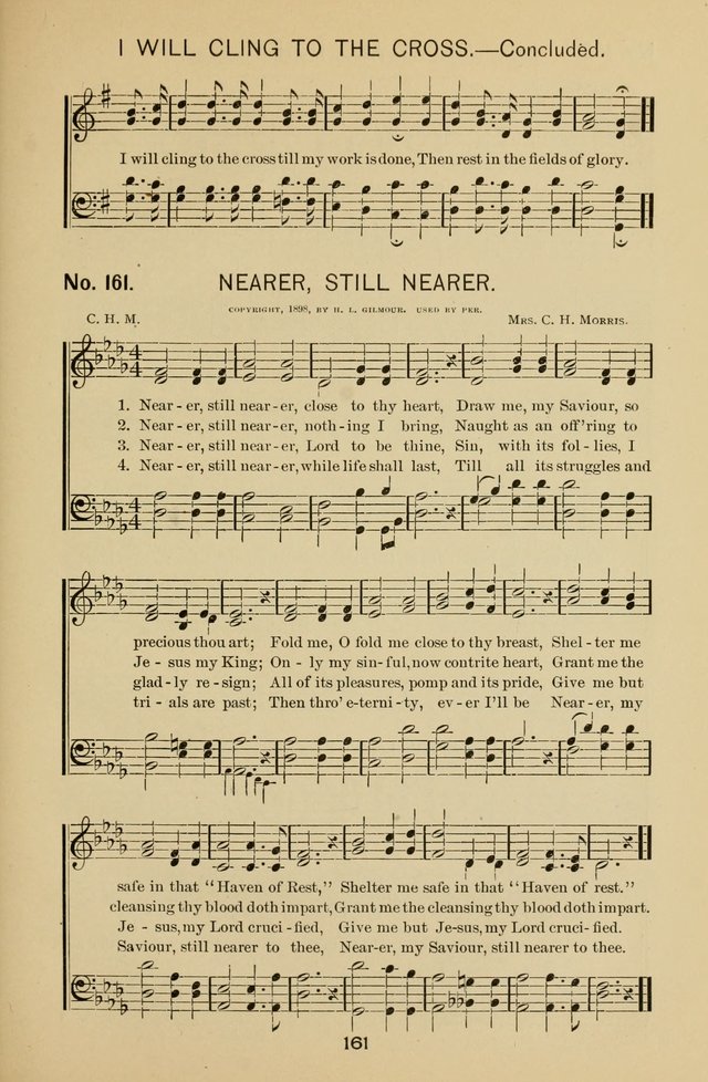 Sunday-School Praises: prepared especially for use in the Sunday-School page 166