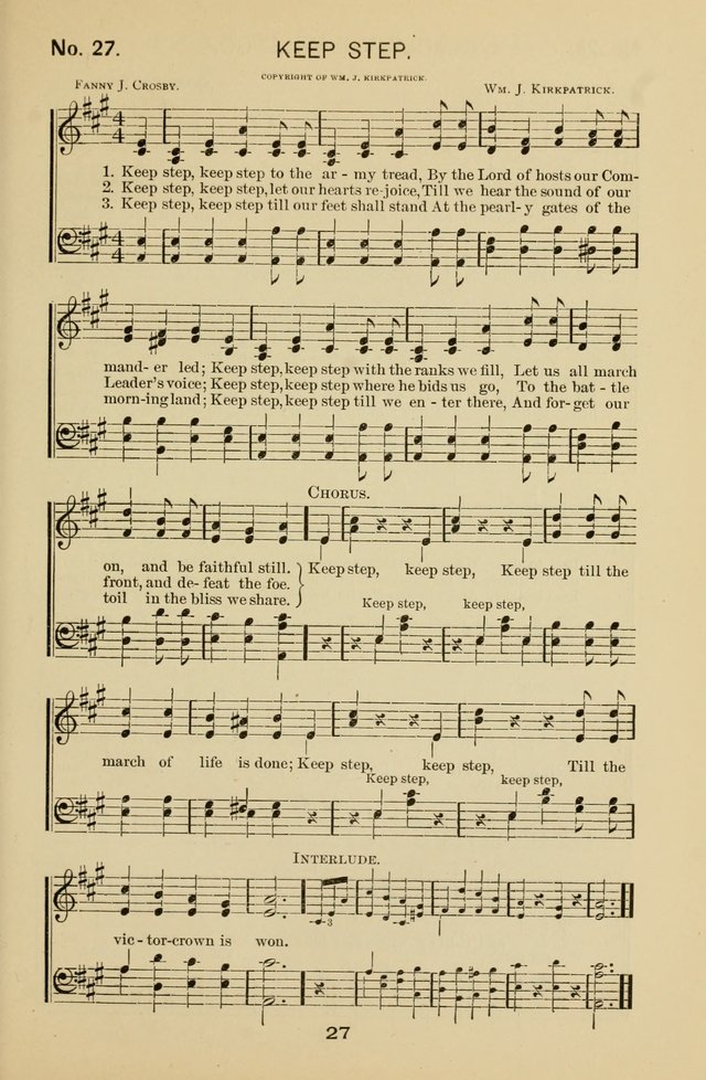 Sunday-School Praises: prepared especially for use in the Sunday-School page 32