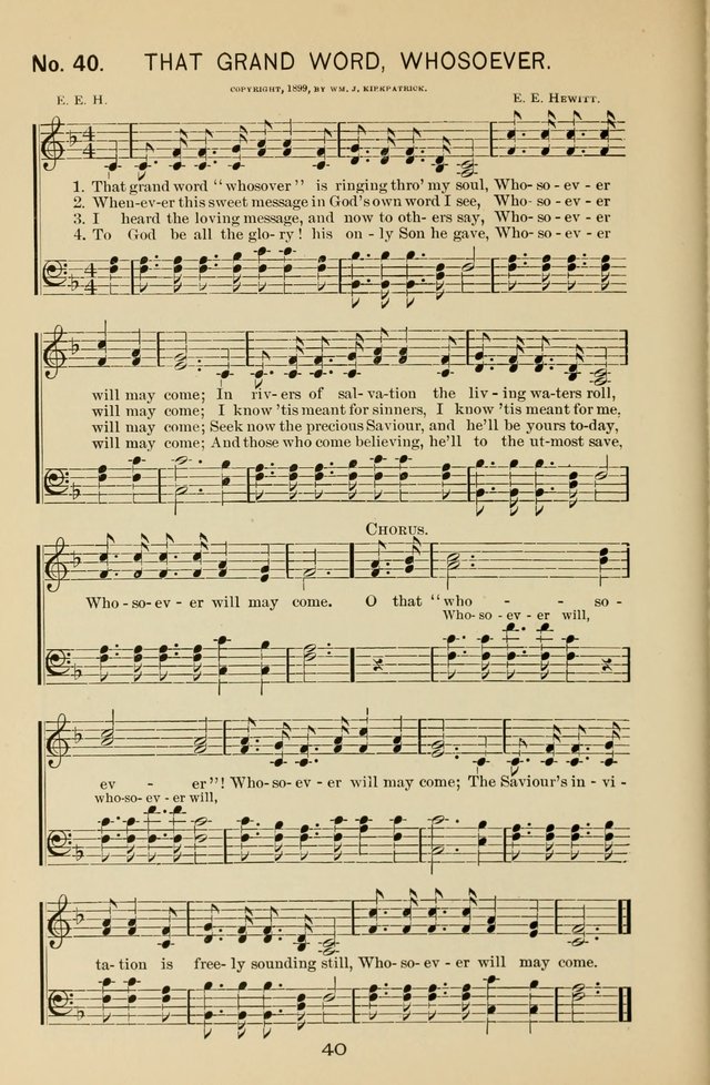 Sunday-School Praises: prepared especially for use in the Sunday-School page 45