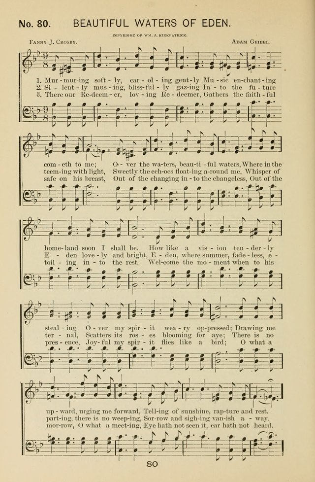 Sunday-School Praises: prepared especially for use in the Sunday-School page 85