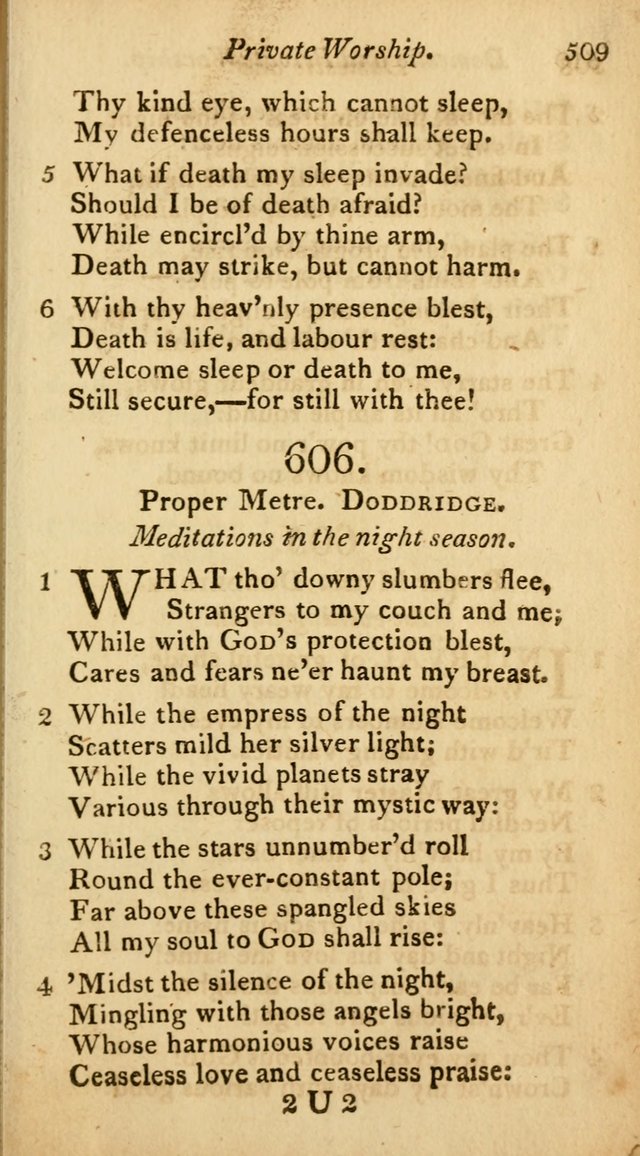 A Selection of Sacred Poetry: consisting of psalms and hymns from Watts, Doddridge, Merrick, Scott, Cowper, Barbauld, Steele, and others (2nd ed.) page 511