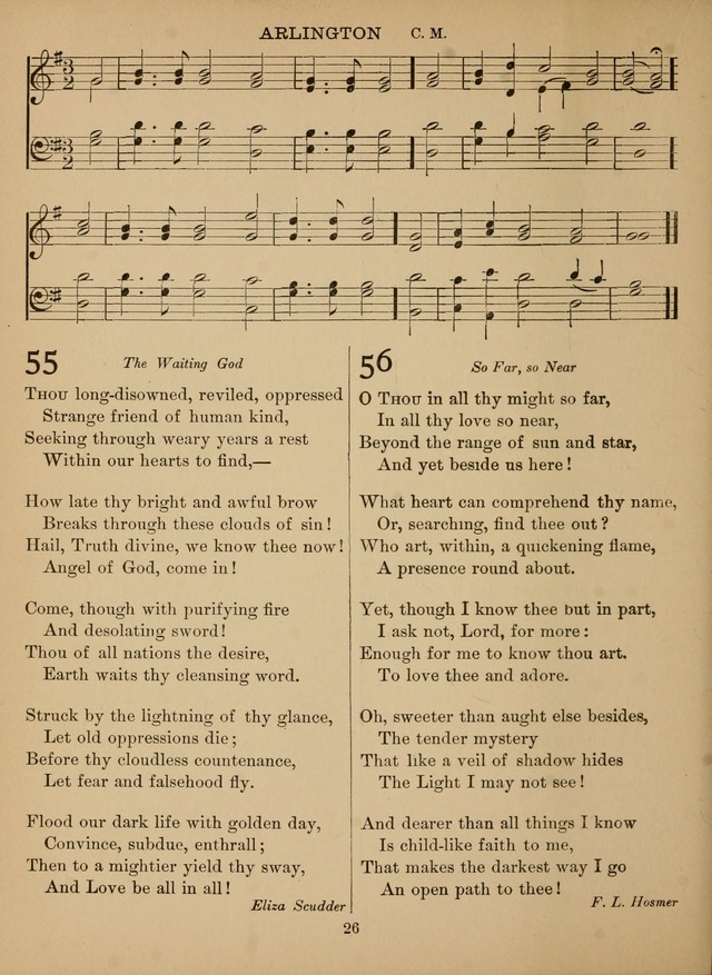 Sacred Songs For Public Worship: a hymn and tune book page 45