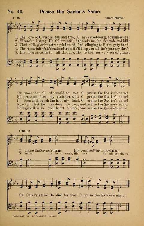 Sunday School and Revival: with Y.M.C.A. supplement page 39