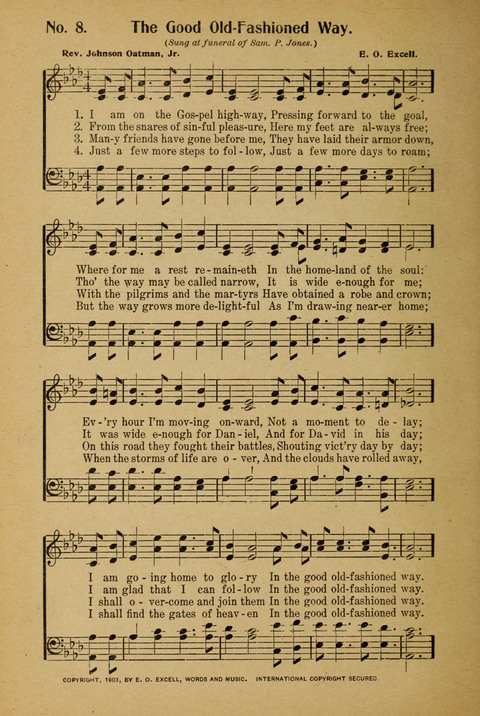 Sunday School and Revival: with Y.M.C.A. supplement page 8
