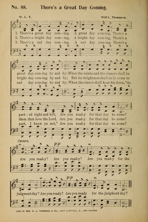 Sunday School and Revival: with Y.M.C.A. supplement page 82