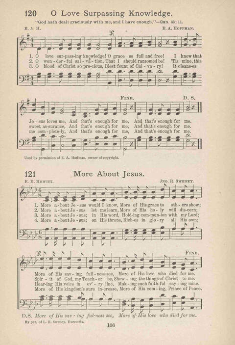Song Service and Revival page 106