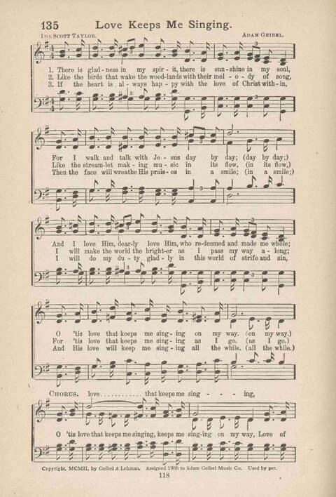 Song Service and Revival page 118