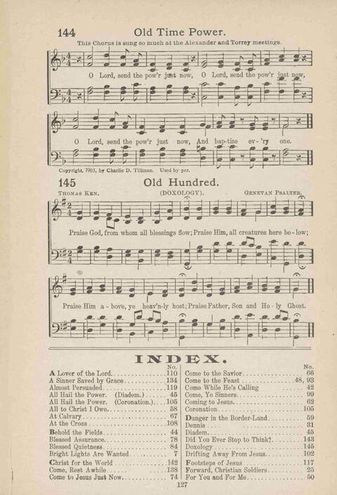 Song Service and Revival page 127