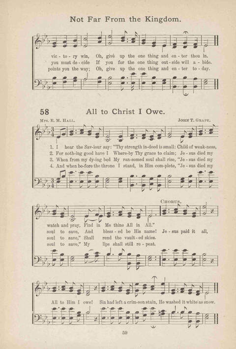 Song Service and Revival page 59