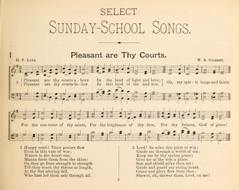 Select Sunday School Songs page 3