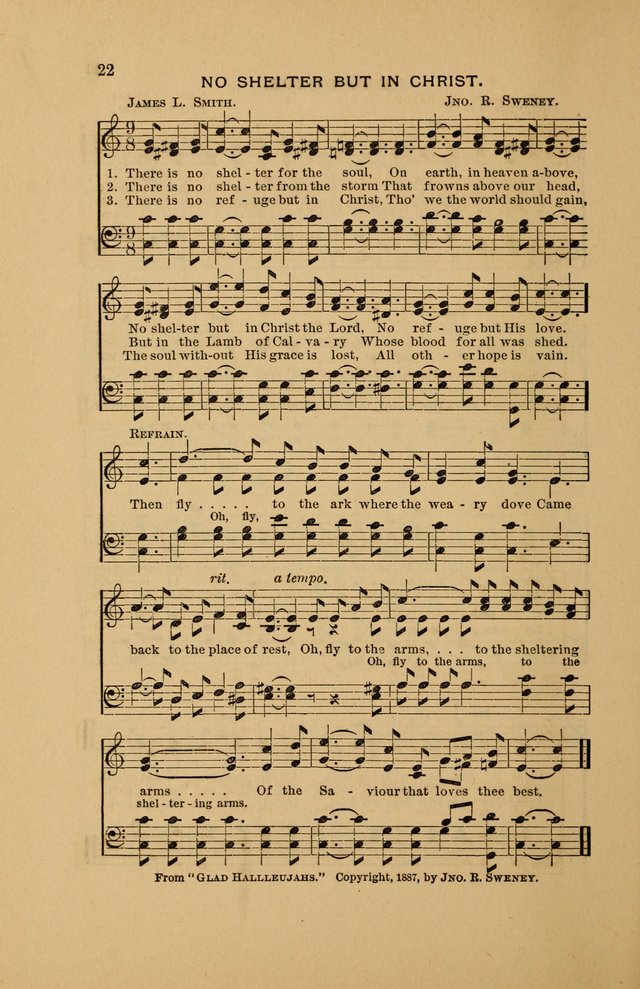 Sunlight in Sacred Song: New Collection of Gems for the Sunday School page 22
