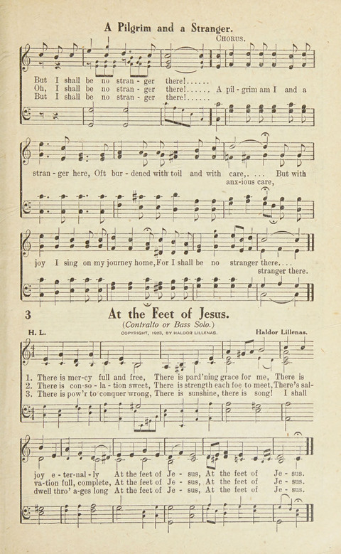 Special Sacred Songs No. 2: sacred solos, duets, quartets for use by singing evangelists and all other gospel singers page 3