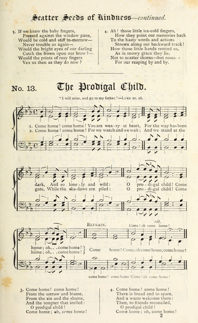 Sacred Songs and Solos: Nos 1. and 2. Combined page 13