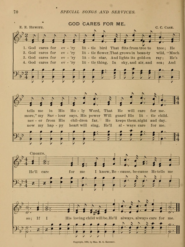 Special Songs and Services: for Primary and Intermediate Classes page 71