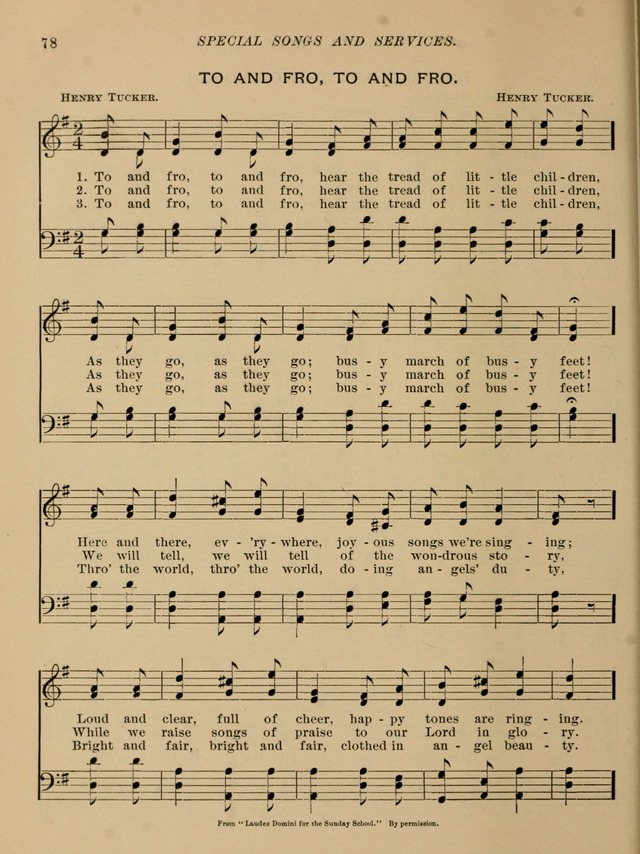 Special Songs and Services: for Primary and Intermediate Classes page 79